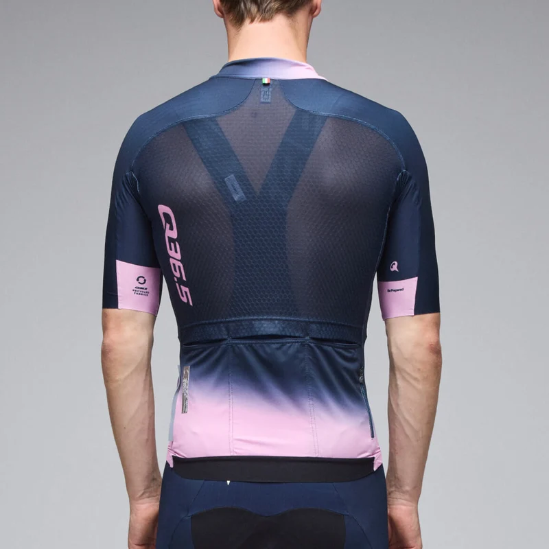 Maglia Q36.5 Gregarius Pro Collar Fade - Blu