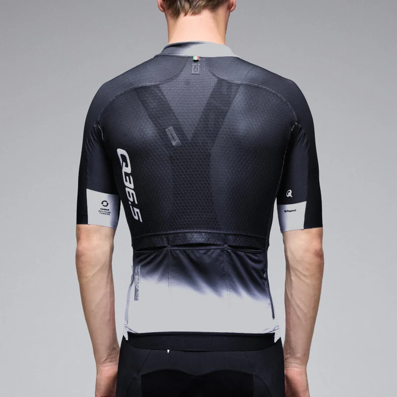 Maglia Q36.5 Gregarius Pro Collar Fade - Nero