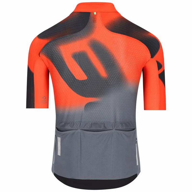 Maglia Q36.5 Gregarius Pro Big Logo - Rosso