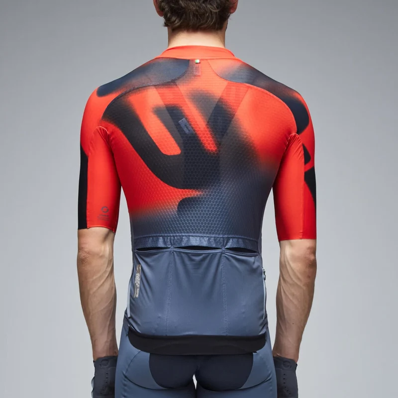 Maglia Q36.5 Gregarius Pro Big Logo - Rosso