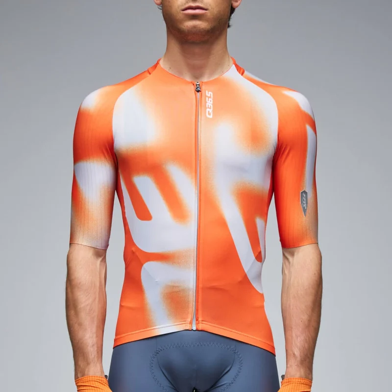 Maglia Q36.5 Gregarius Pro Big Logo - Arancio