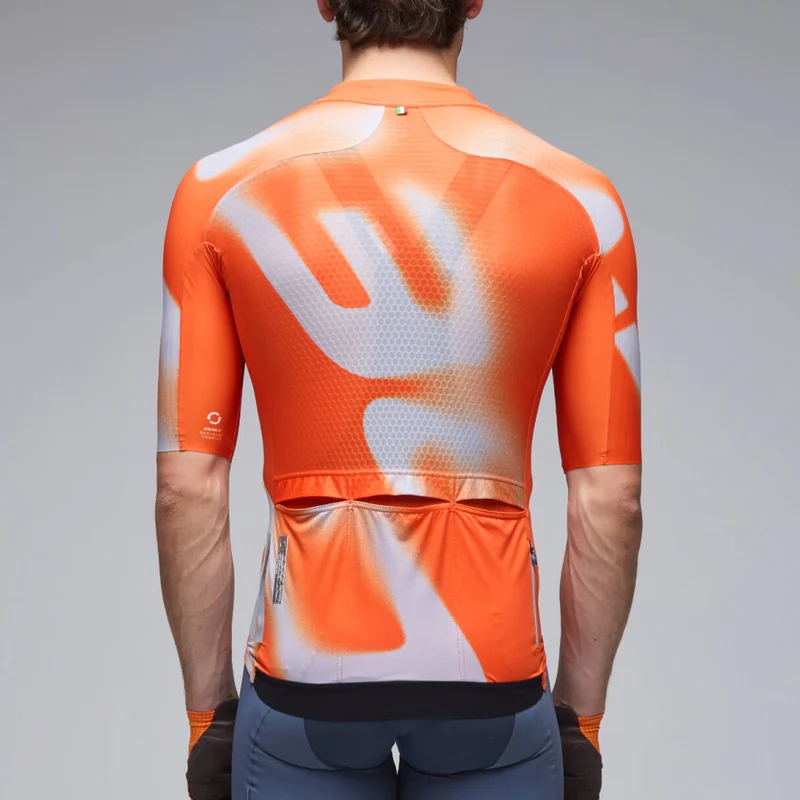 Maglia Q36.5 Gregarius Pro Big Logo - Arancio