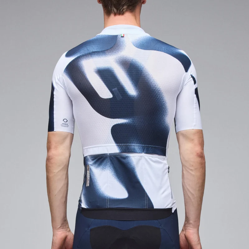 Maglia Q36.5 Gregarius Pro Big Logo - Bianco