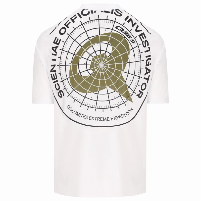 Maglia Q36.5 Tech-shirt Adventure Dolomites Extreme - Bianco