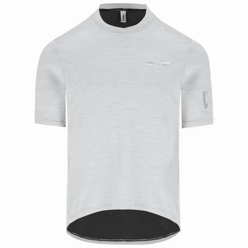 Maglia Q36.5 Tech-shirt Adventure - Grigio chiaro