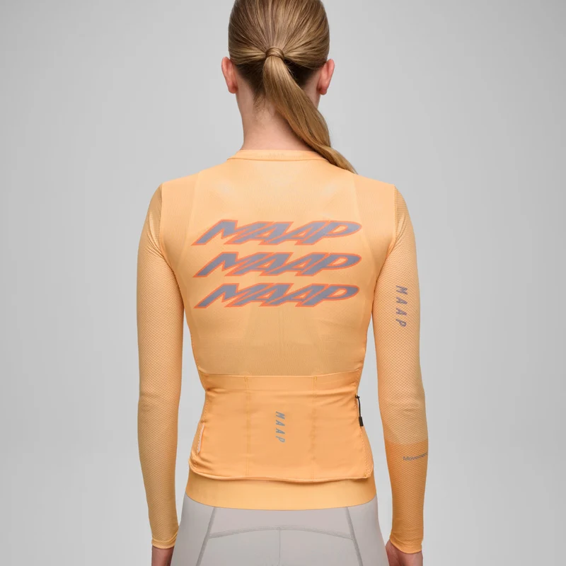 Maglia maniche lunghe donna Maap Pulse Pro Air 3.0 - Giallo