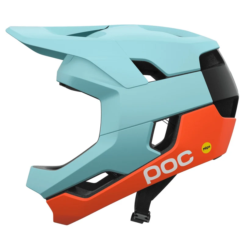 Casco Poc Otocon Race Mips - Blu arancio