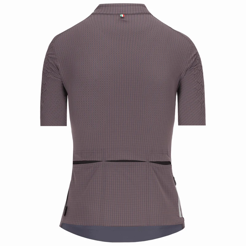 Maglia donna Q36.5 Dottore Grid Skin - Bordeaux