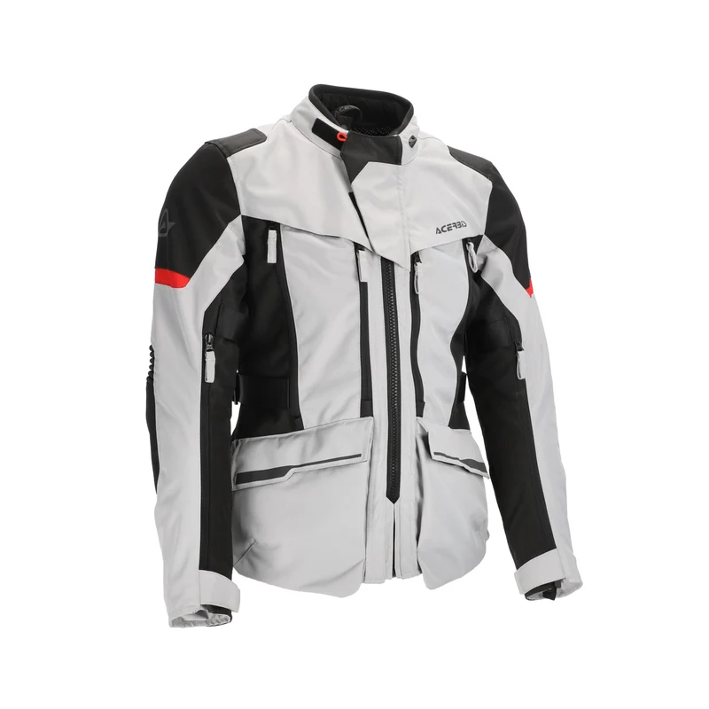 GIACCA ACERBISCE X-ROVER LADY GRIGIO-ROSSO