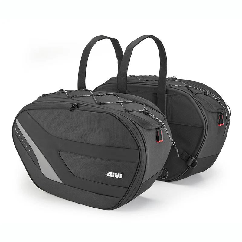 BORSE LATERALI CON STRAPS E CINGHIE 35L