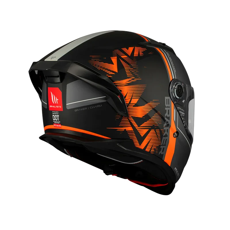 MT BRAKER SV CHARM B4 INTEGRALE CASCHI DI MOTO OPACO