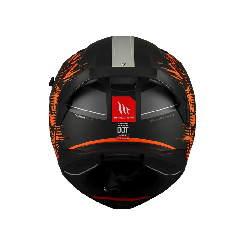 MT BRAKER SV CHARM B4 INTEGRALE CASCHI DI MOTO OPACO