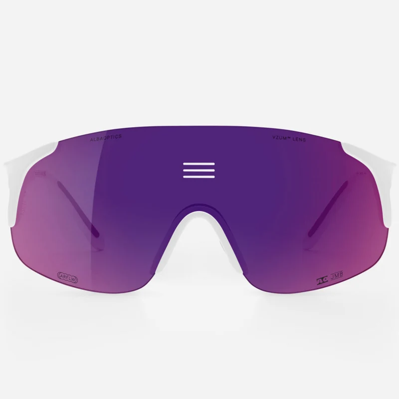 Occhiali Alba Optics Jumbo - White Vzum Plasma