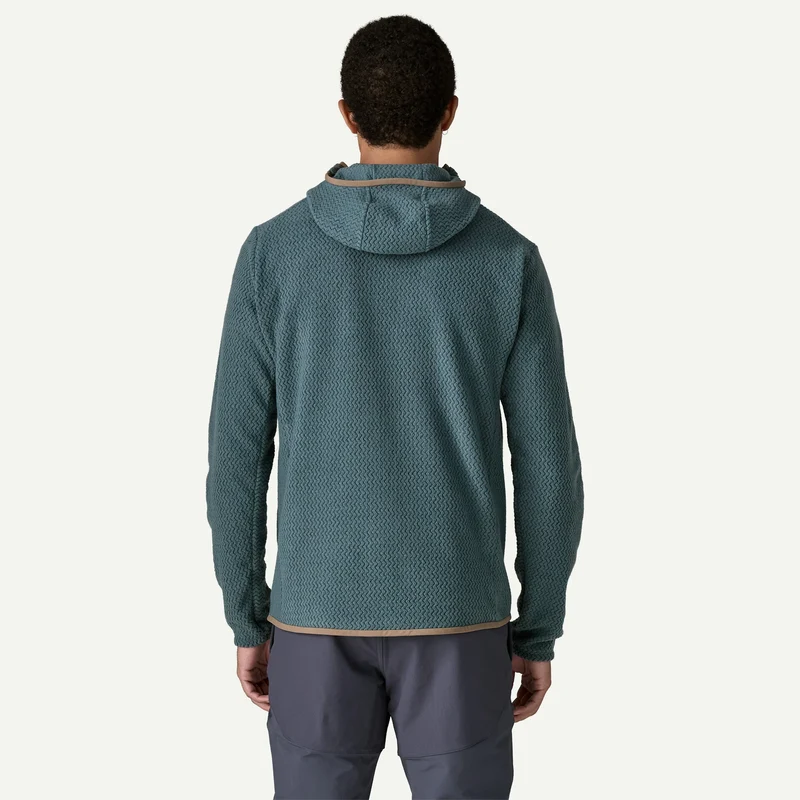 Felpa Patagonia R1 Air Full-Zip - Blu grigio