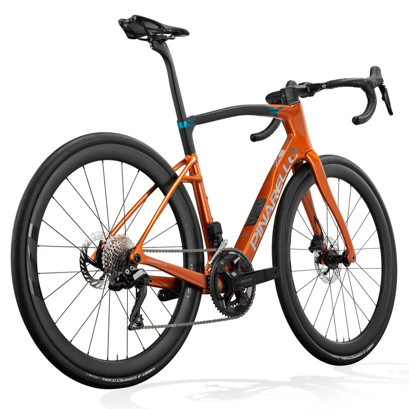 Pinarello X5 105 Di2 Most Ultrafast 45 DB - Arancione