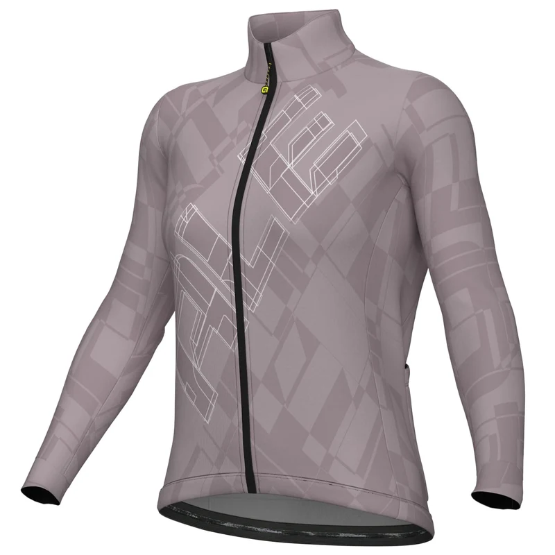 Maglia maniche lunghe donna Ale Pragma Schema - Lilla