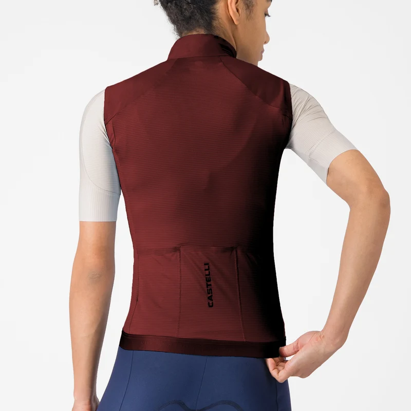 Gilet donna Castelli Espresso 2 - Rosso