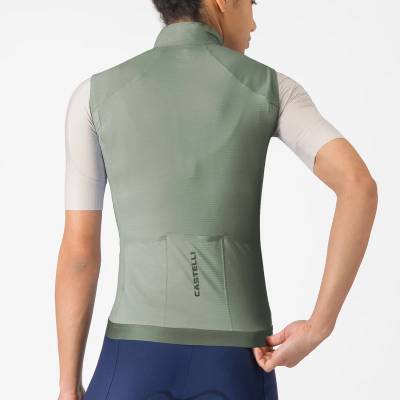 Gilet donna Castelli Espresso 2 - Grigio
