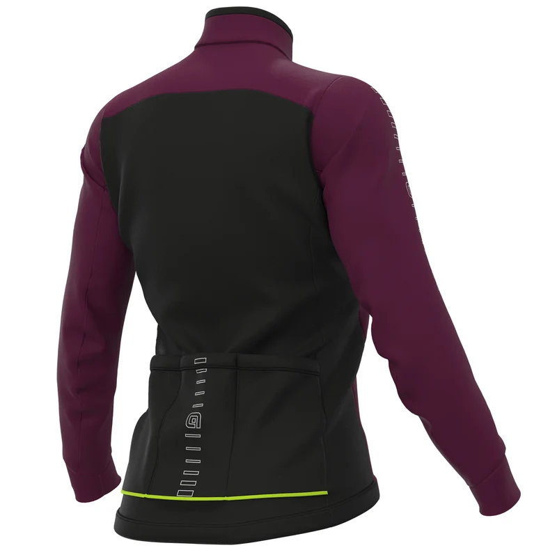 Maglia maniche lunghe donna Ale Solid Fondo - Viola