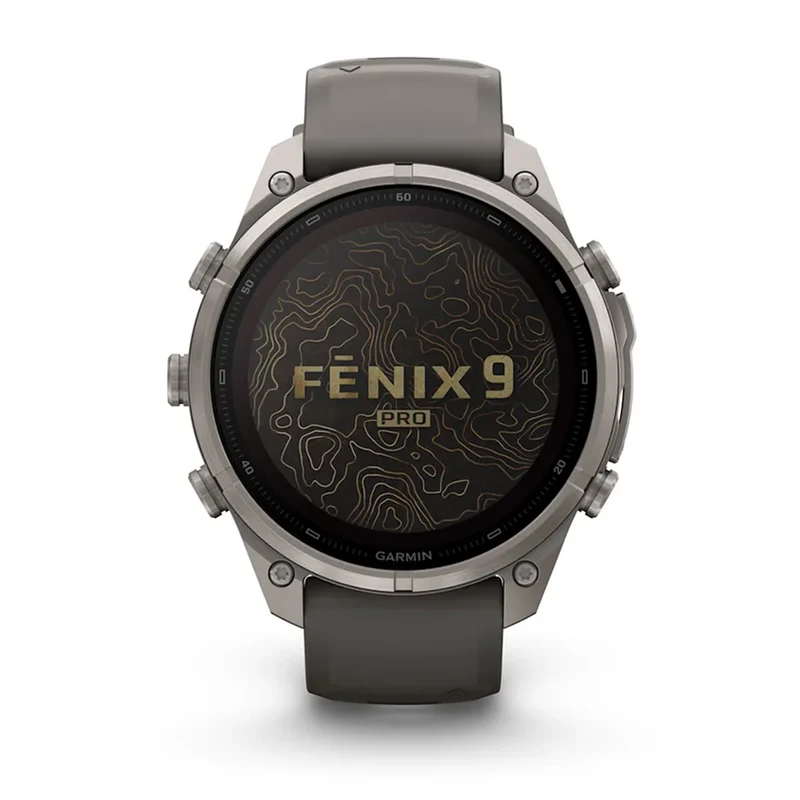 Garmin Fenix 9 Pro Solar 47 mm inReach - Grigio