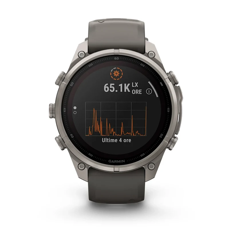 Garmin Fenix 9 Pro Solar 47 mm inReach - Grigio