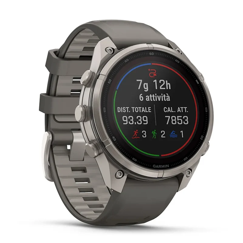 Garmin Fenix 9 Pro Solar 47 mm inReach - Grigio