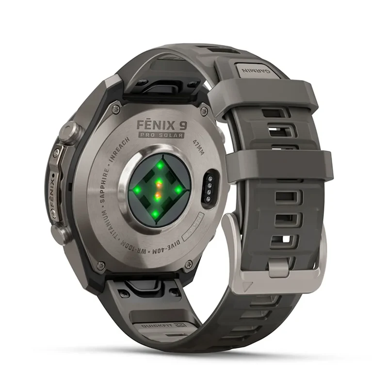 Garmin Fenix 9 Pro Solar 47 mm inReach - Grigio