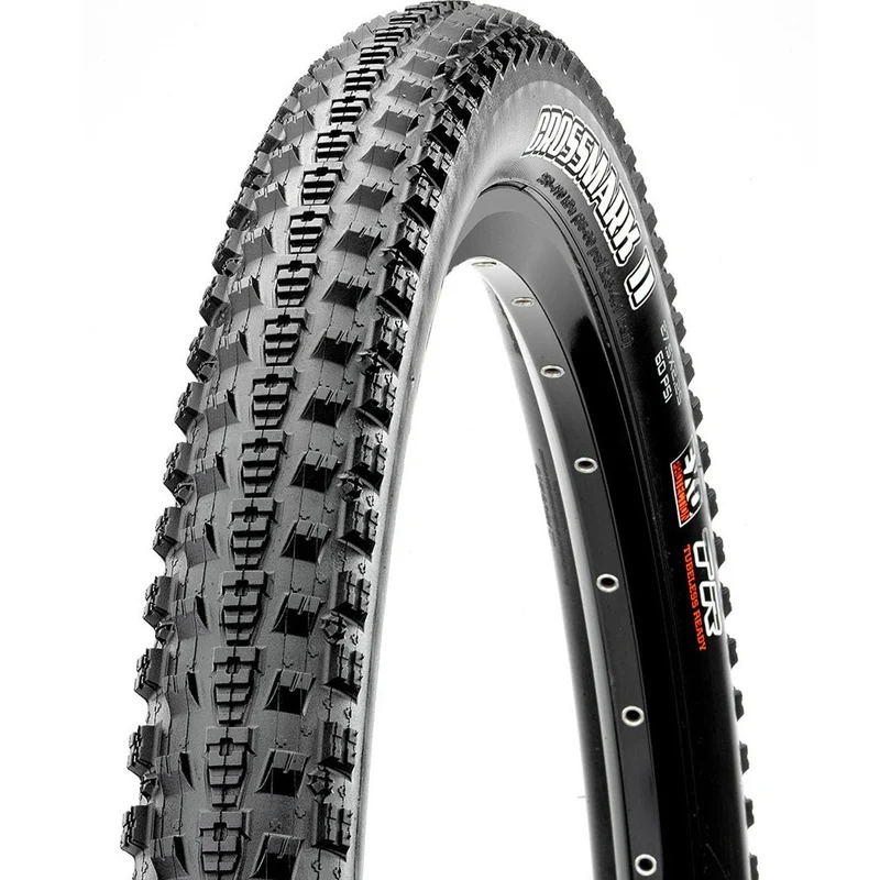 Copertone Maxxis Crossmark II EXO TR 60TPI pieghevole dual - 27.5 x 2.25 - Nero