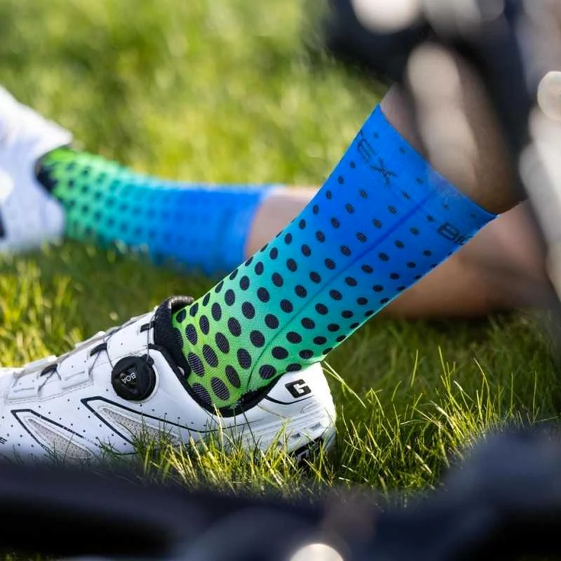 Calze Biotex Smart Pois - Blu verde