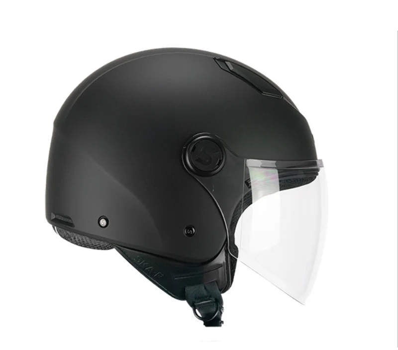 CASCO JET SKA-P 1LHA LUKE MONO NERO OPACO