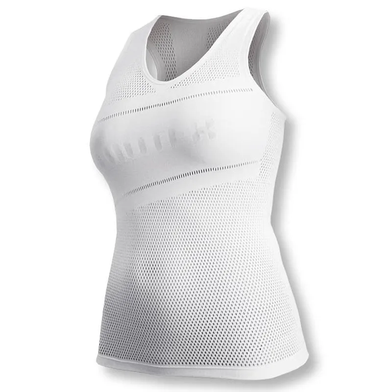 Maglia intima donna senza maniche Biotex Summerlight - Bianco