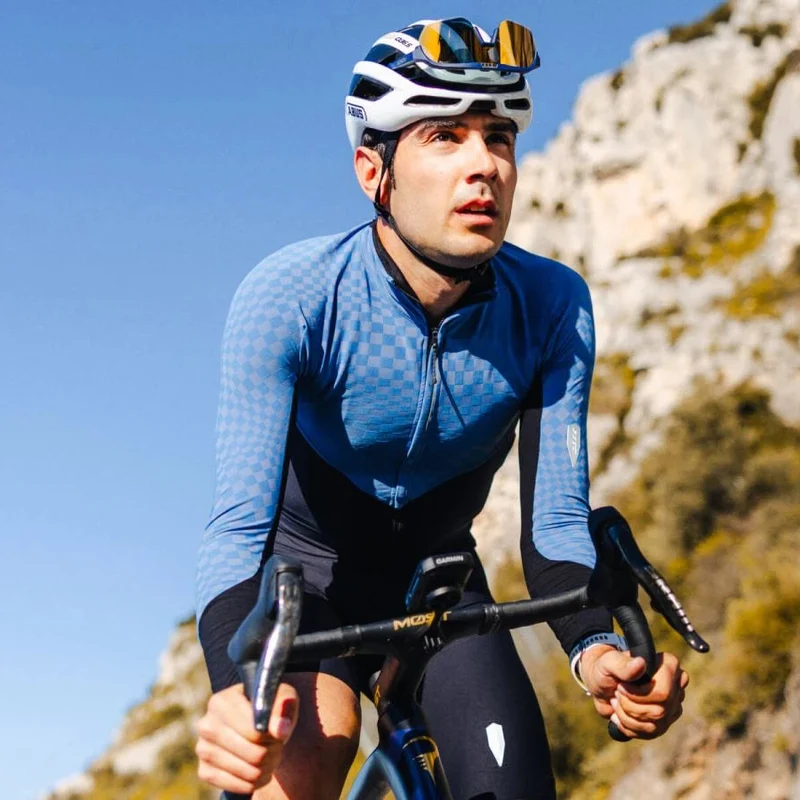 Maglia maniche lunghe Q36.5 Dottore Hybrid Que - Azzurro