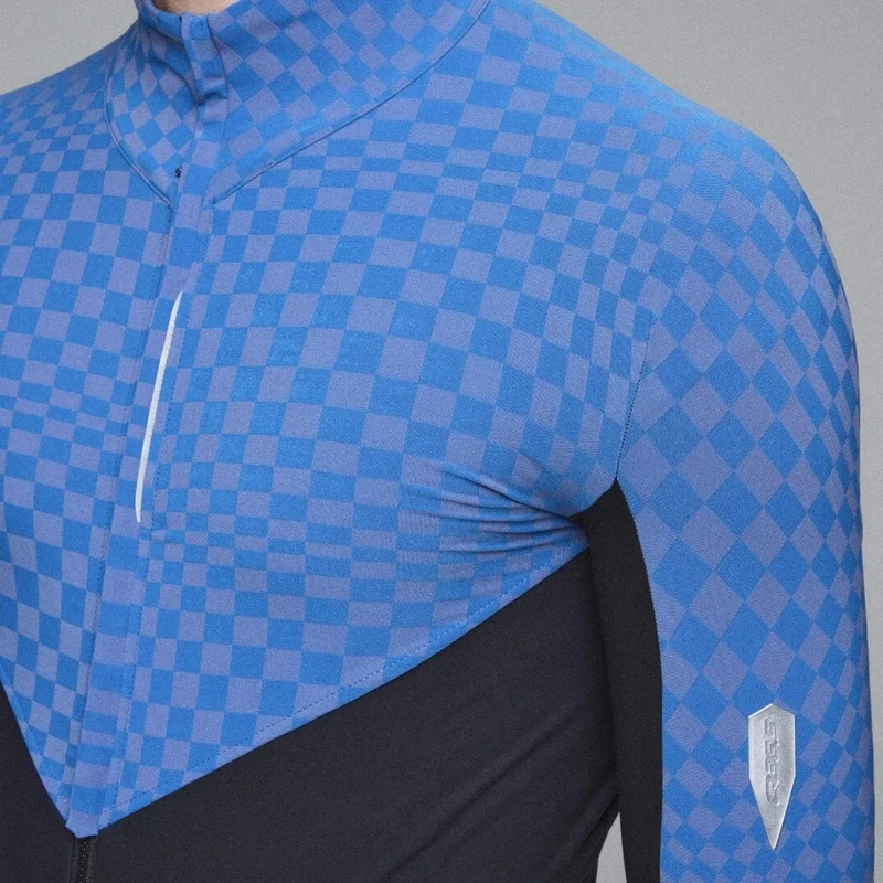 Maglia maniche lunghe Q36.5 Dottore Hybrid Que - Azzurro