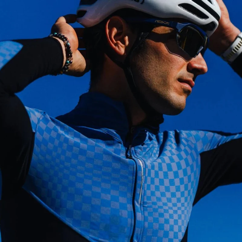 Maglia maniche lunghe Q36.5 Dottore Hybrid Que - Azzurro