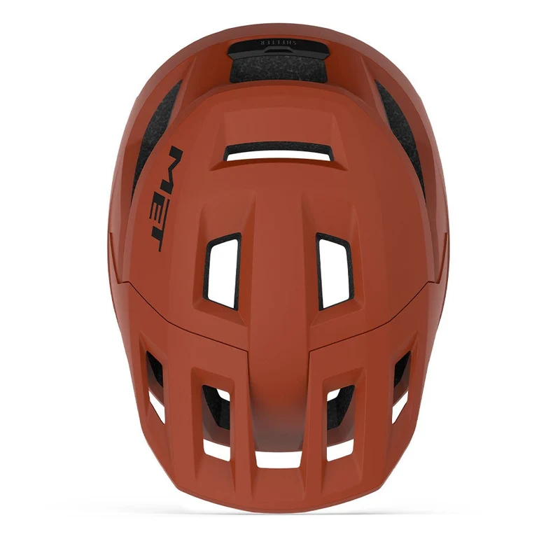 Casco Met Shelter Mips - Rosso