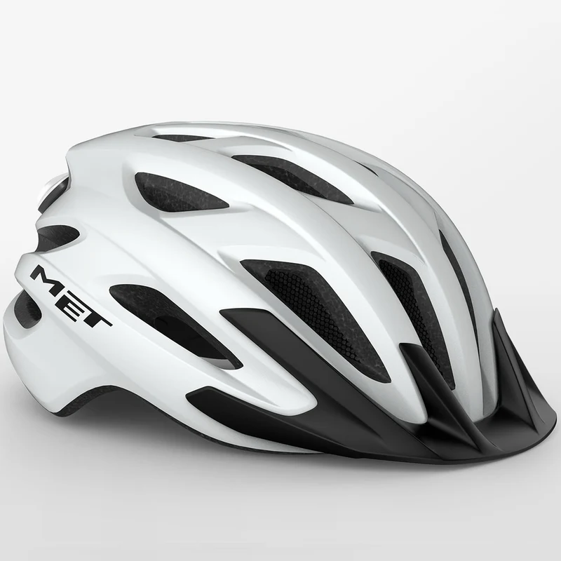 Casco Met Crossover Mips - Bianco
