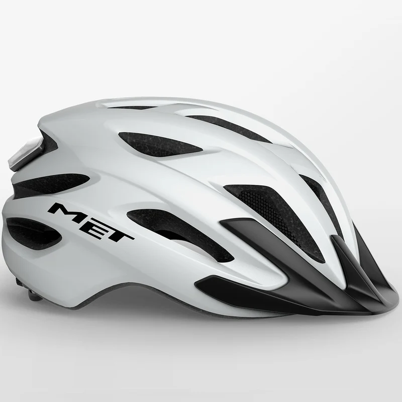 Casco Met Crossover Mips - Bianco