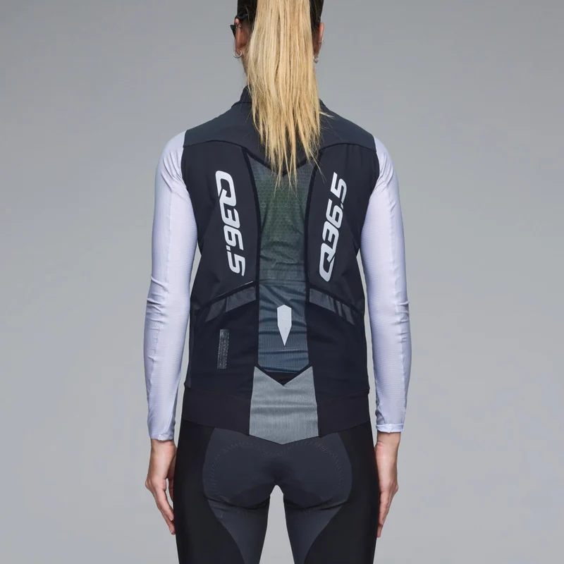 Gilet Q36.5 Dottore Hybrid - Grigio scuro