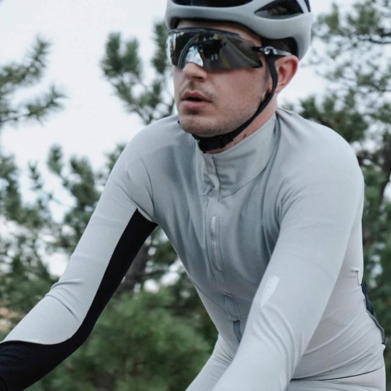 Maglia maniche lunghe Q36.5 Dottore Hybrid Que - Grigio Chiaro