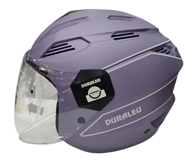 CASCO JET DURALEU TRENDY GLICINE OPACO