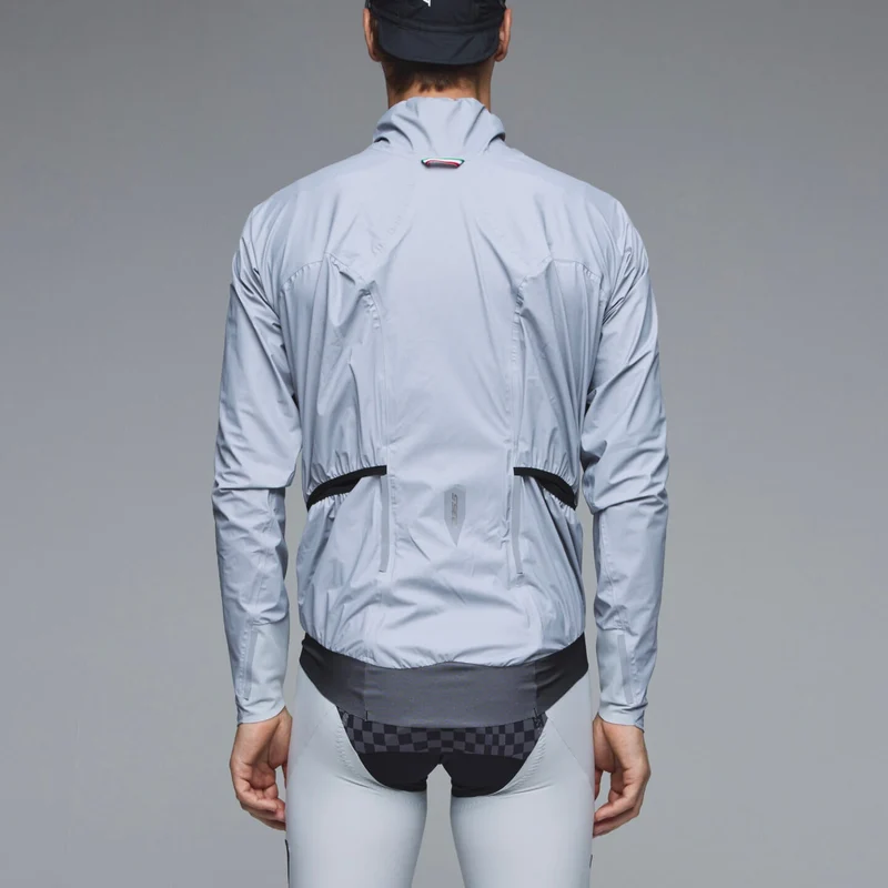 Mantellina Q36.5 Rain Shell Protection - Grigio Chiaro