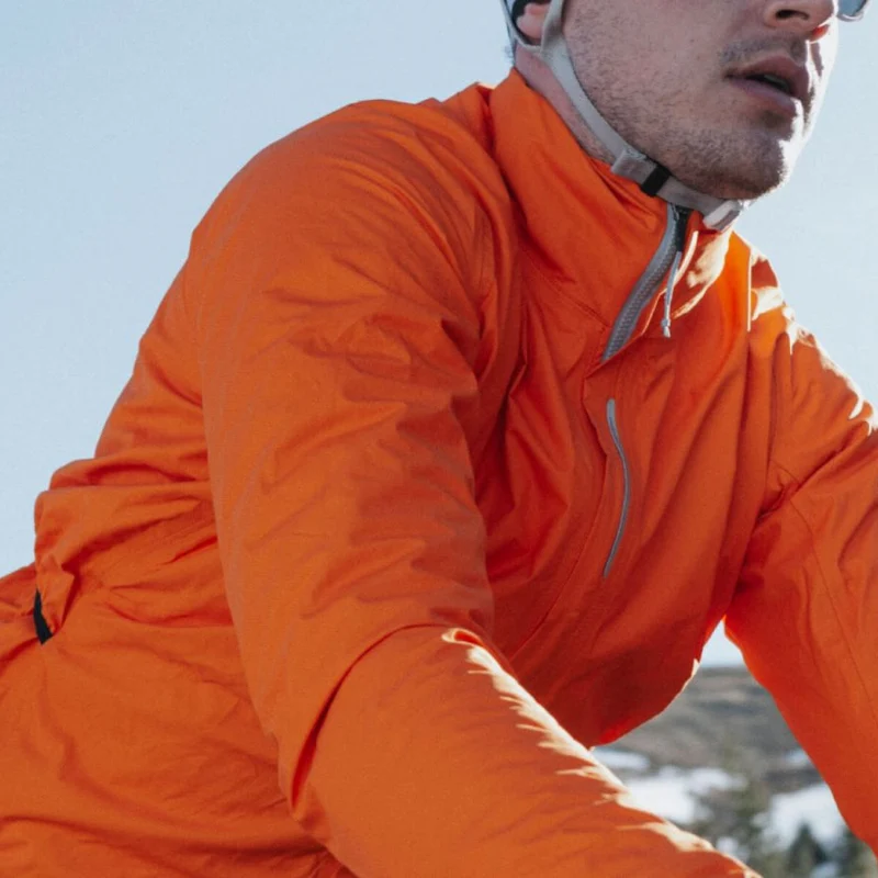 Mantellina Q36.5 Rain Shell Protection - Arancio