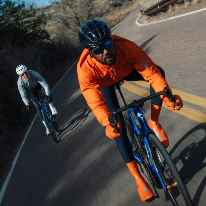 Mantellina Q36.5 Rain Shell Protection - Arancio