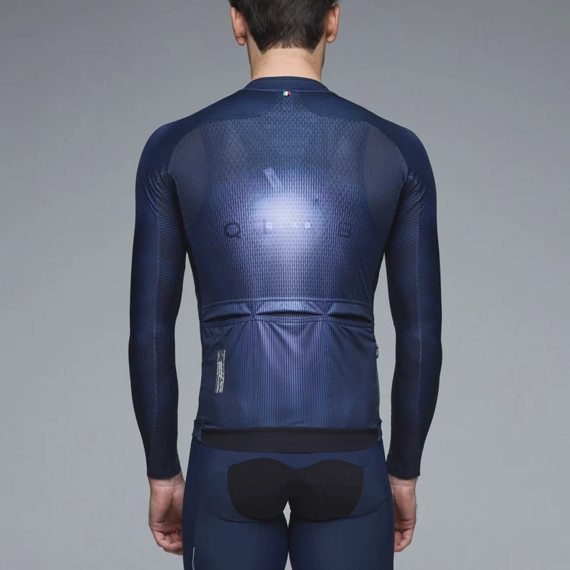 Maglia maniche lunghe Gregarius Hybrid Light QLAB - Blu