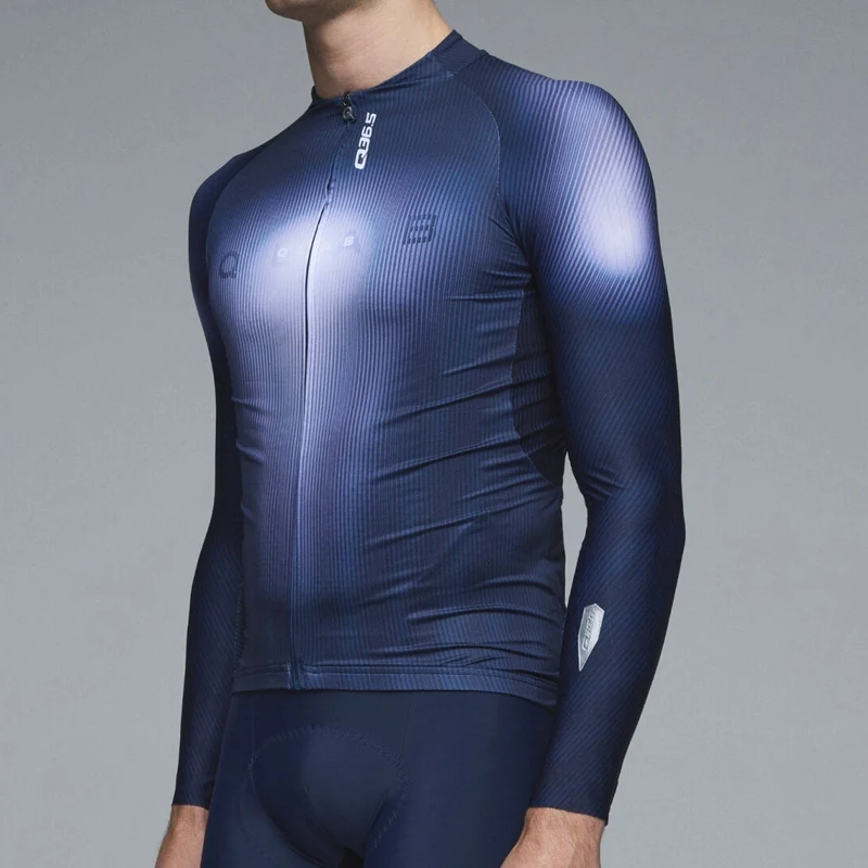 Maglia maniche lunghe Gregarius Hybrid Light QLAB - Blu