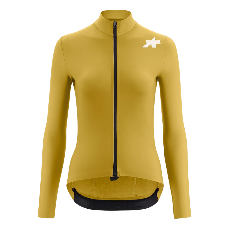 Maglia donna maniche lunghe Assos Mille GT Spring Fall S11 - Giallo