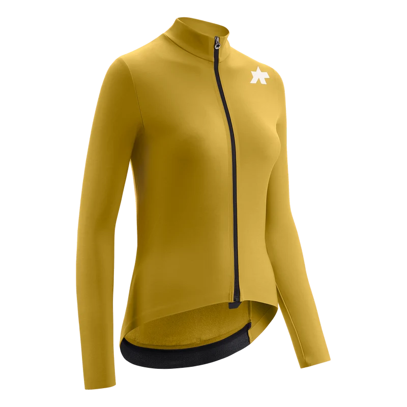 Maglia donna maniche lunghe Assos Mille GT Spring Fall S11 - Giallo