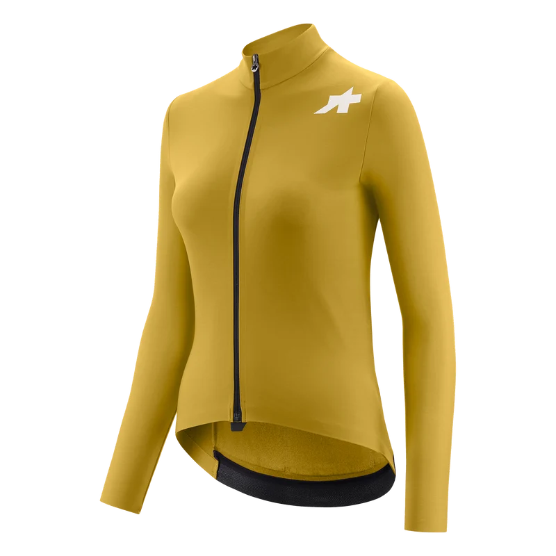 Maglia donna maniche lunghe Assos Mille GT Spring Fall S11 - Giallo