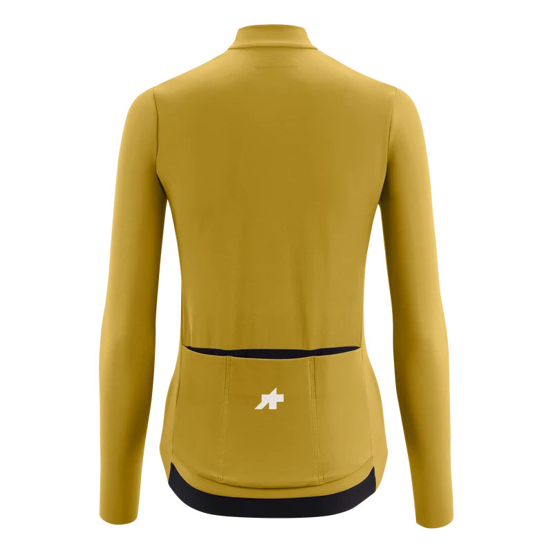 Maglia donna maniche lunghe Assos Mille GT Spring Fall S11 - Giallo