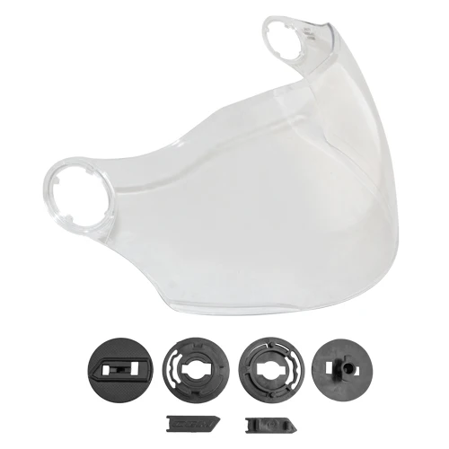 VISIERA TRASPARENTE + KIT FISSAGGIO VISIERA CGM BAMBINO